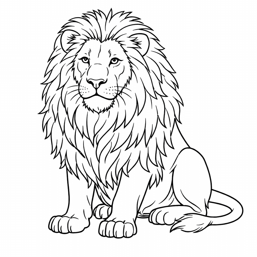 Animal Coloring Pages #6