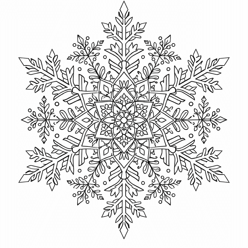 Christmas Coloring Pages #3