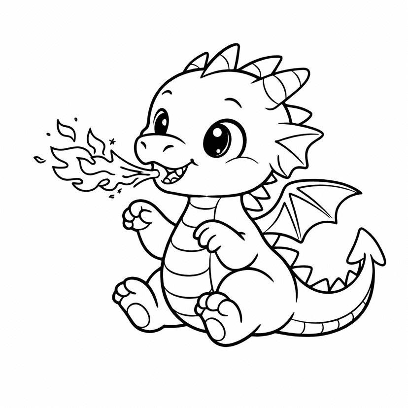 Fantasy Coloring Pages #1