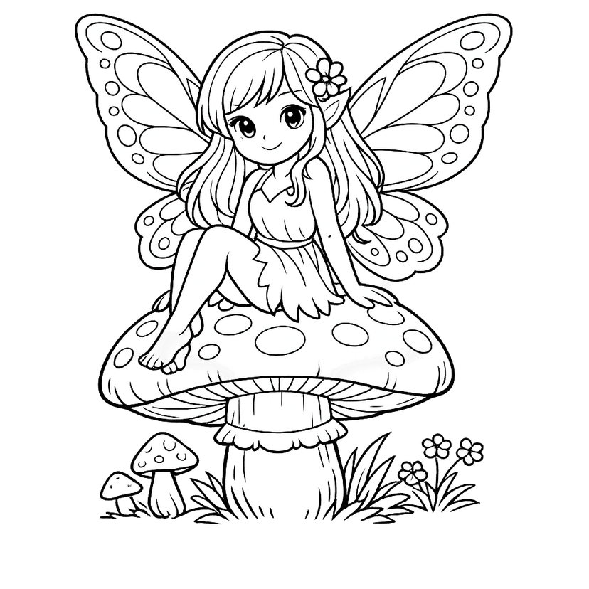 Fantasy Coloring Pages #5