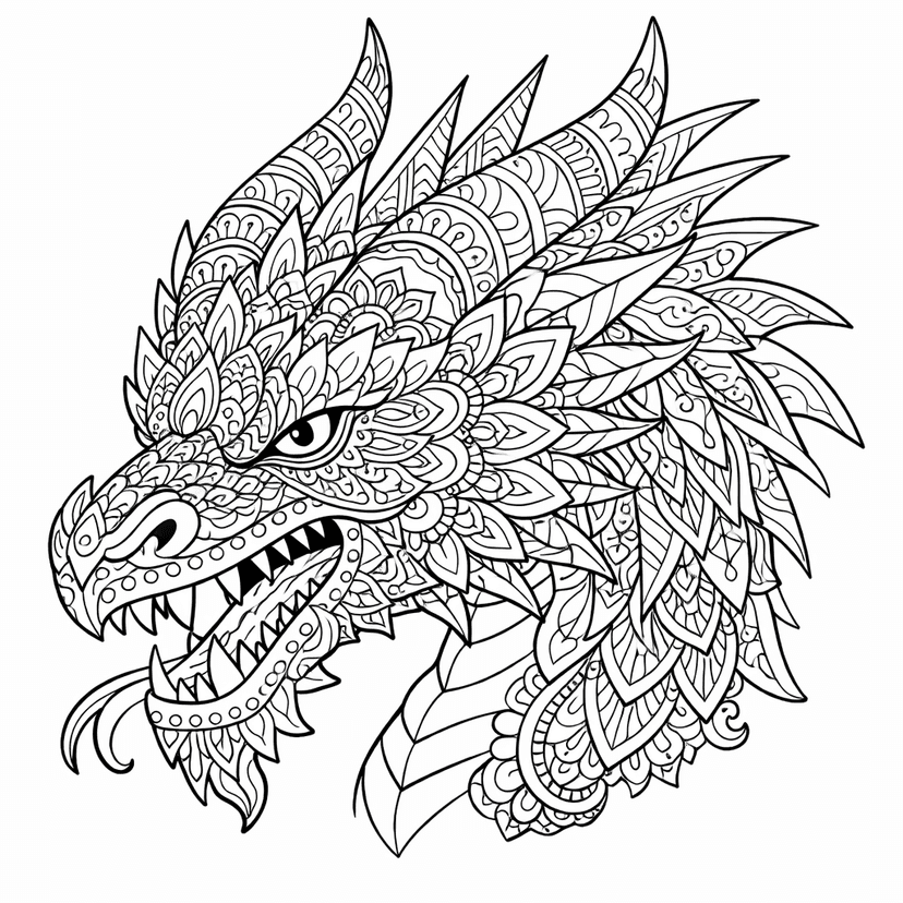 Fantasy Coloring Pages #3