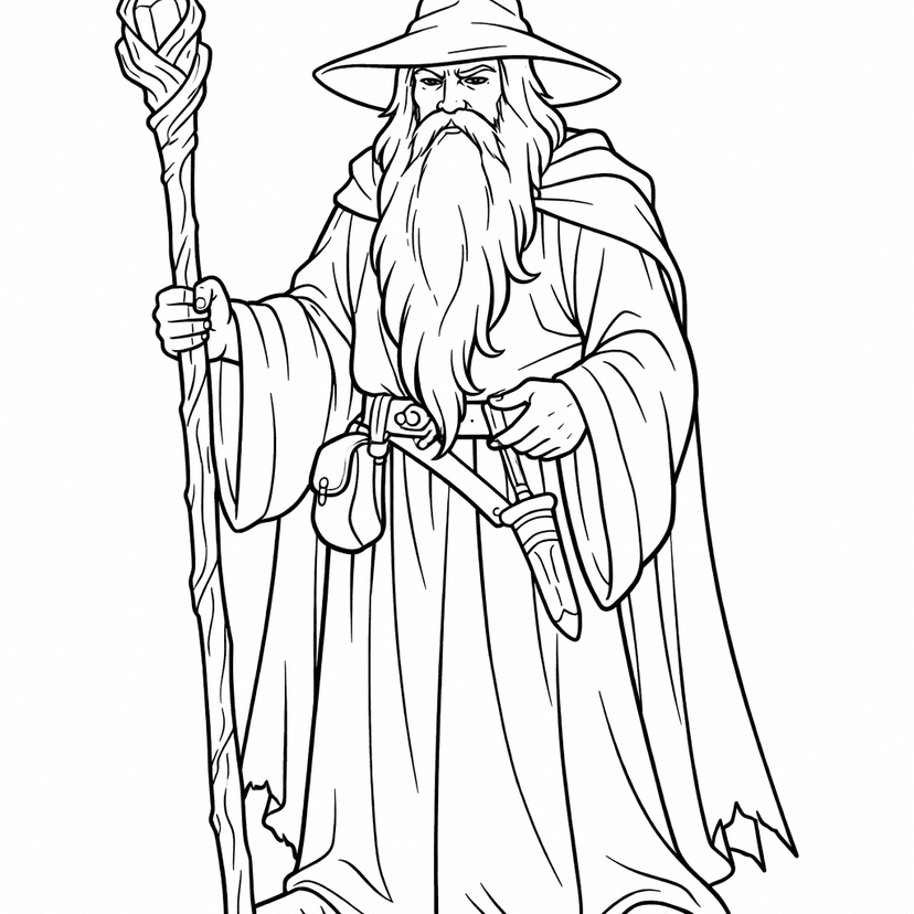 Fantasy Coloring Pages #2