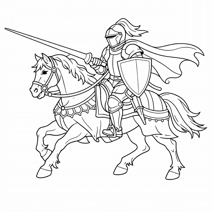 Fantasy Coloring Pages #6
