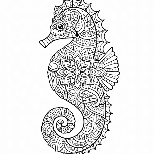 Ocean Coloring Pages example 3