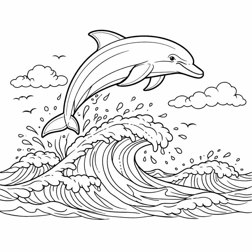 Ocean Coloring Pages #6