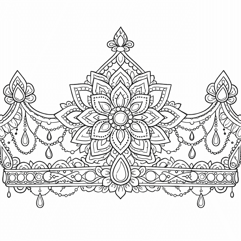 Princess Coloring Pages #3