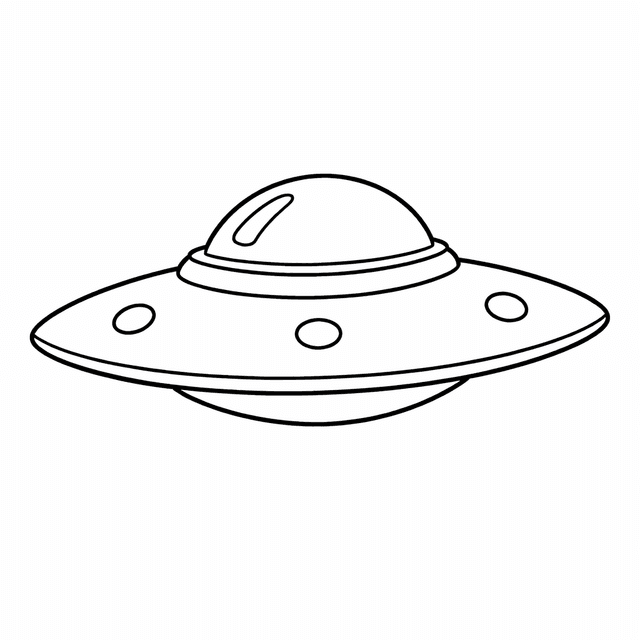 Space Coloring Pages example 4