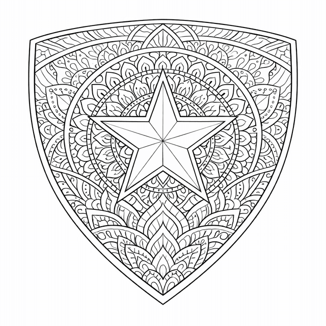 Superhero Coloring Pages example 3