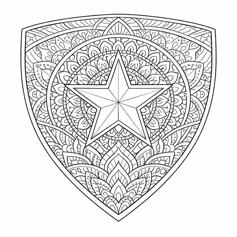 Superhero Coloring Pages #3