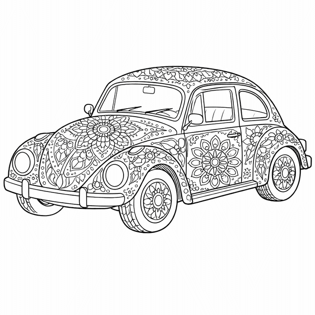 Vehicle Coloring Pages example 3