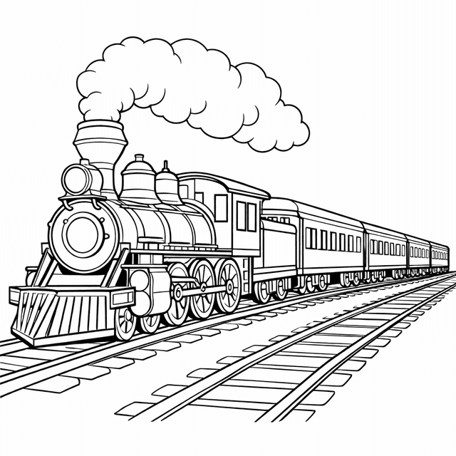 Vehicle Coloring Pages example 2
