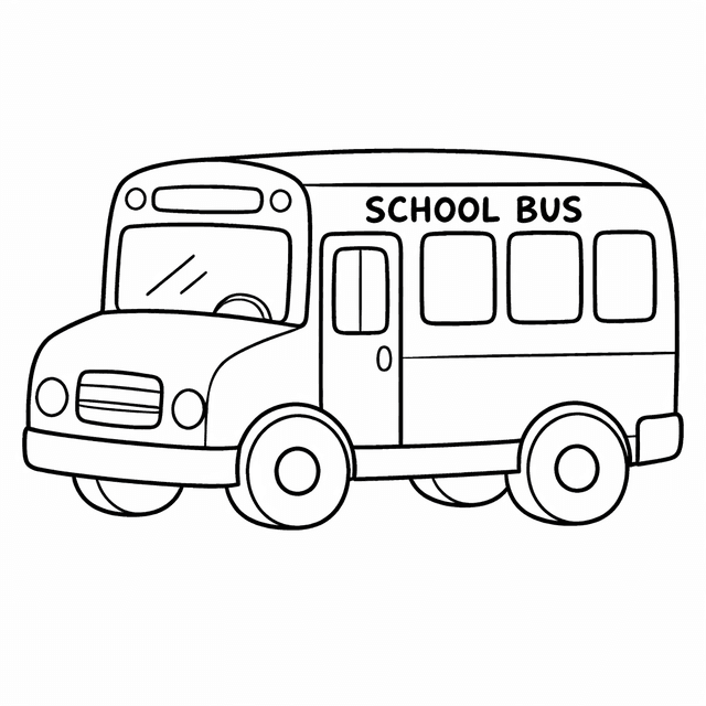 Vehicle Coloring Pages example 4